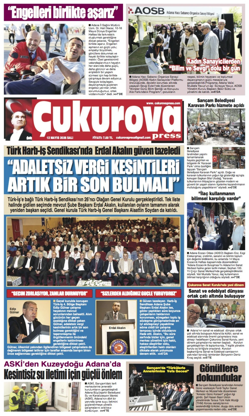 12 Mayıs 2026 Salı