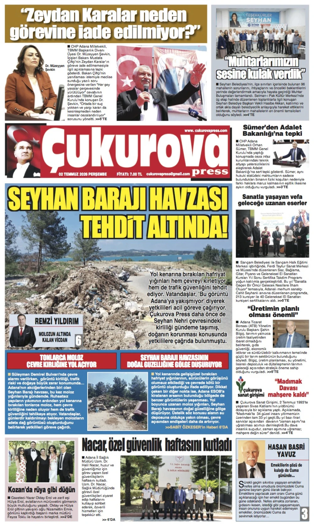 2 Temmuz 2026  Perşembe