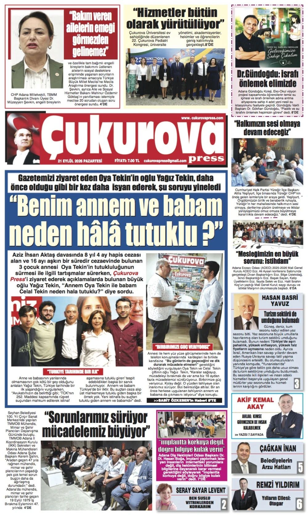 210Eyl&uuml;l 2026 Pazartesi