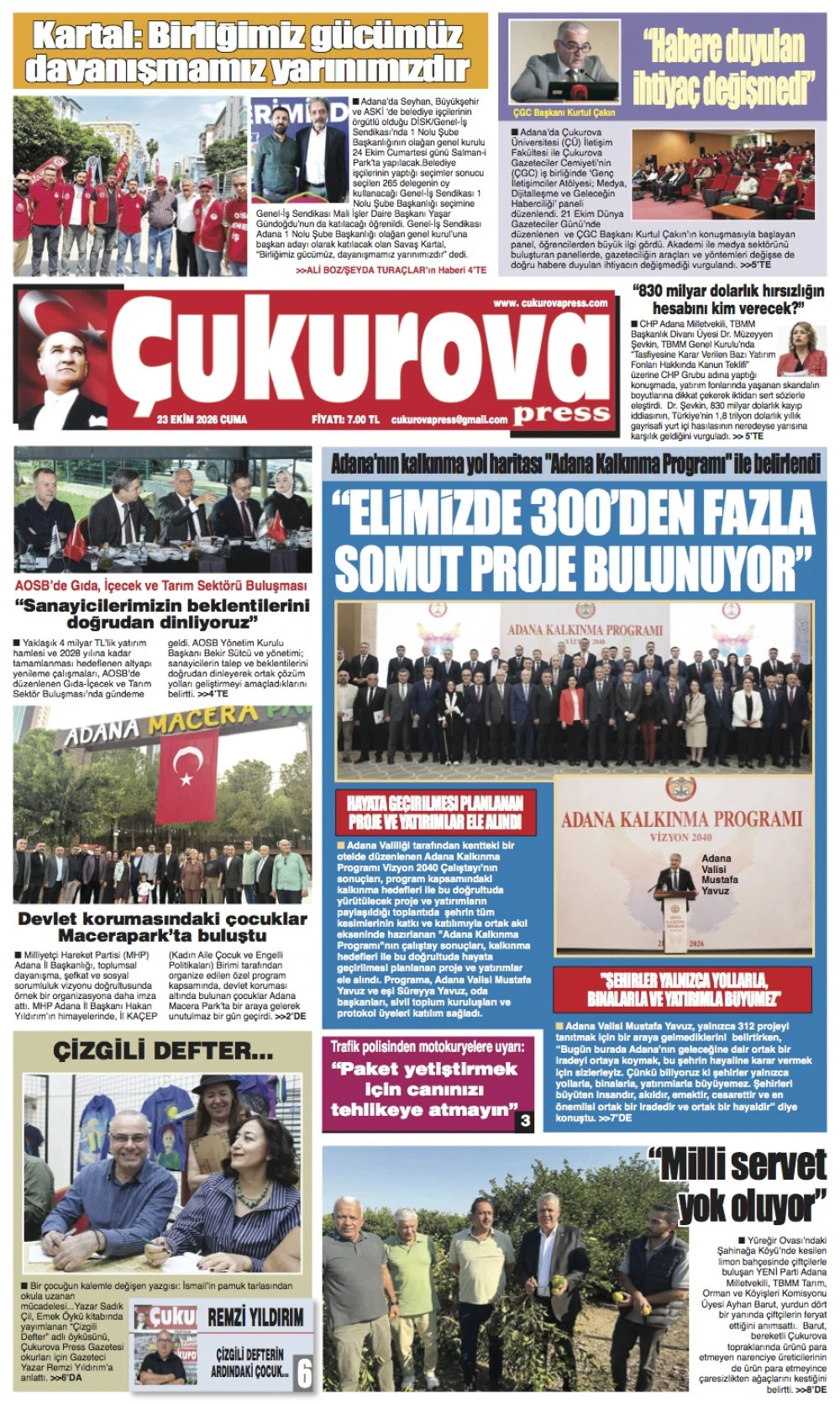 23 Ekim 2026 Cuma