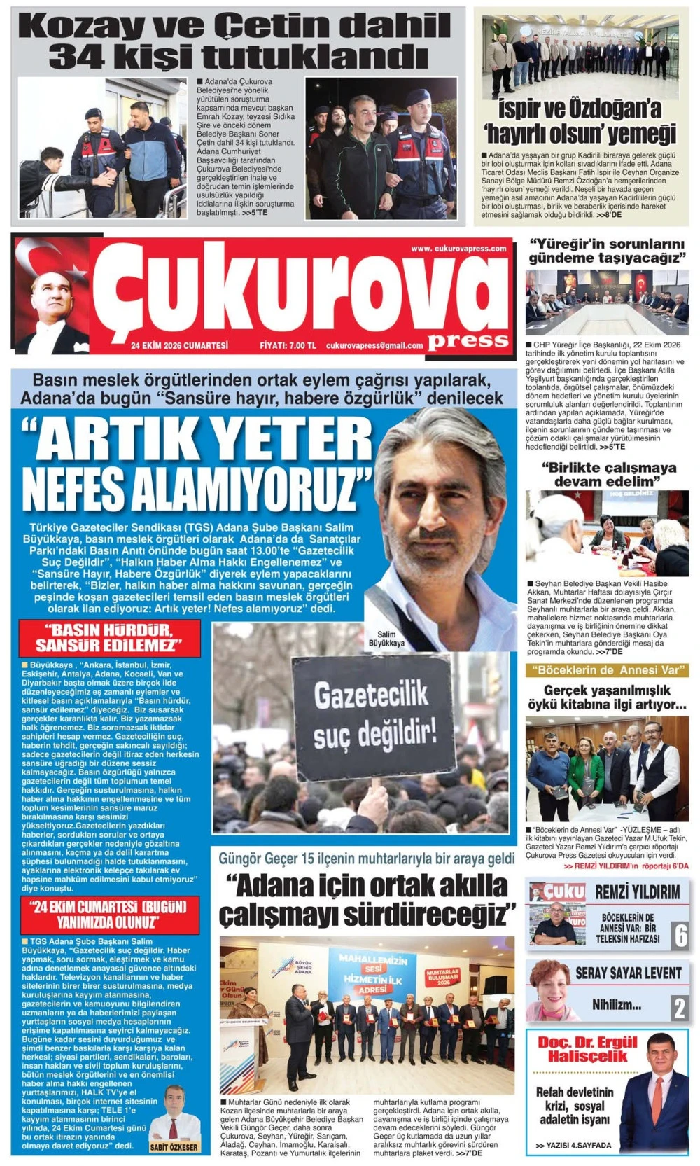 24 Ekim 2026 Cumartesi