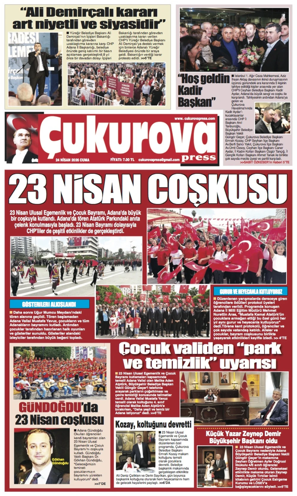 24 Nisan 2026 Cuma
