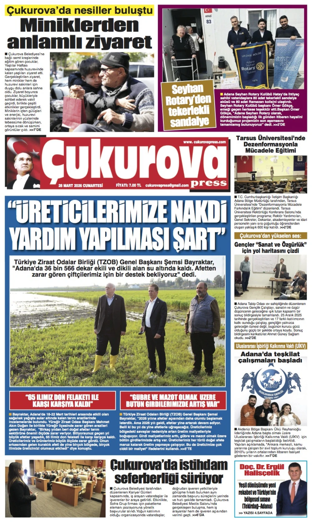 28 Mart 2026 Cumartesi