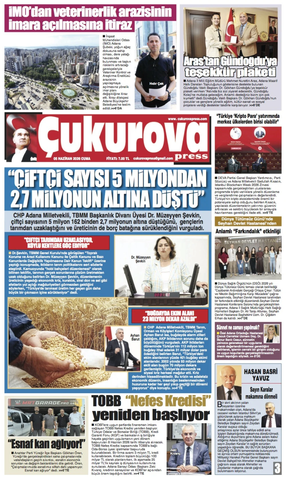 5 Haziran 2026 Cuma