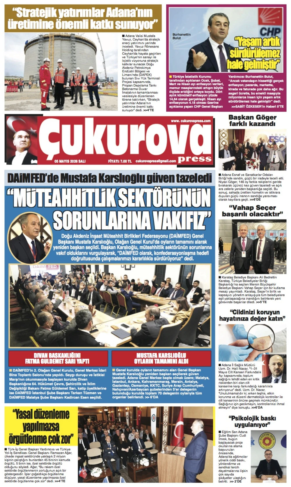 5 Mayıs 2026 Salı