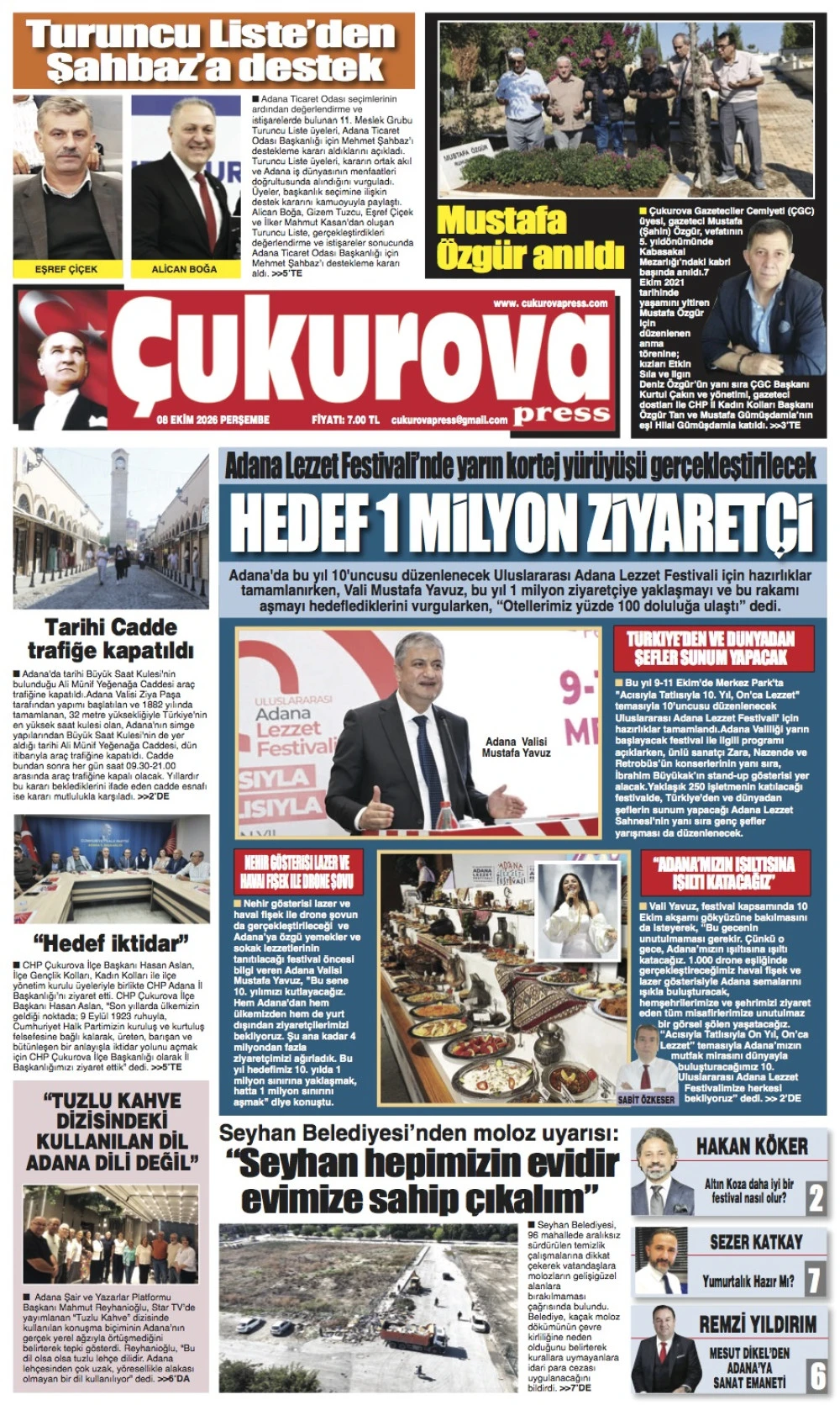 8 Ekim 2026 Perşembe