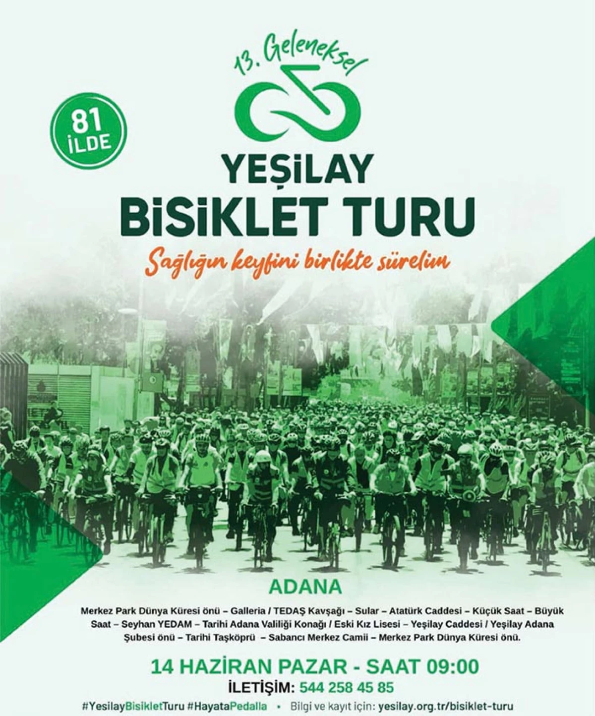 13. Geleneksel  Yeşilay Bisiklet Turu