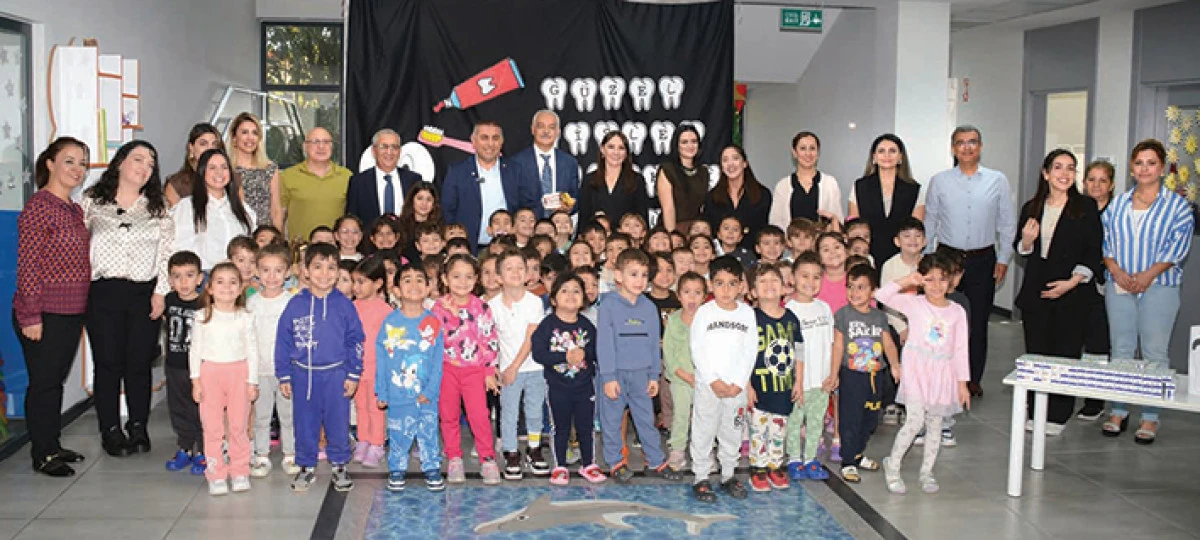 3-5 Yaşındaki Çocuklara Diş Fırçalama Teknikleri Anlatıldı