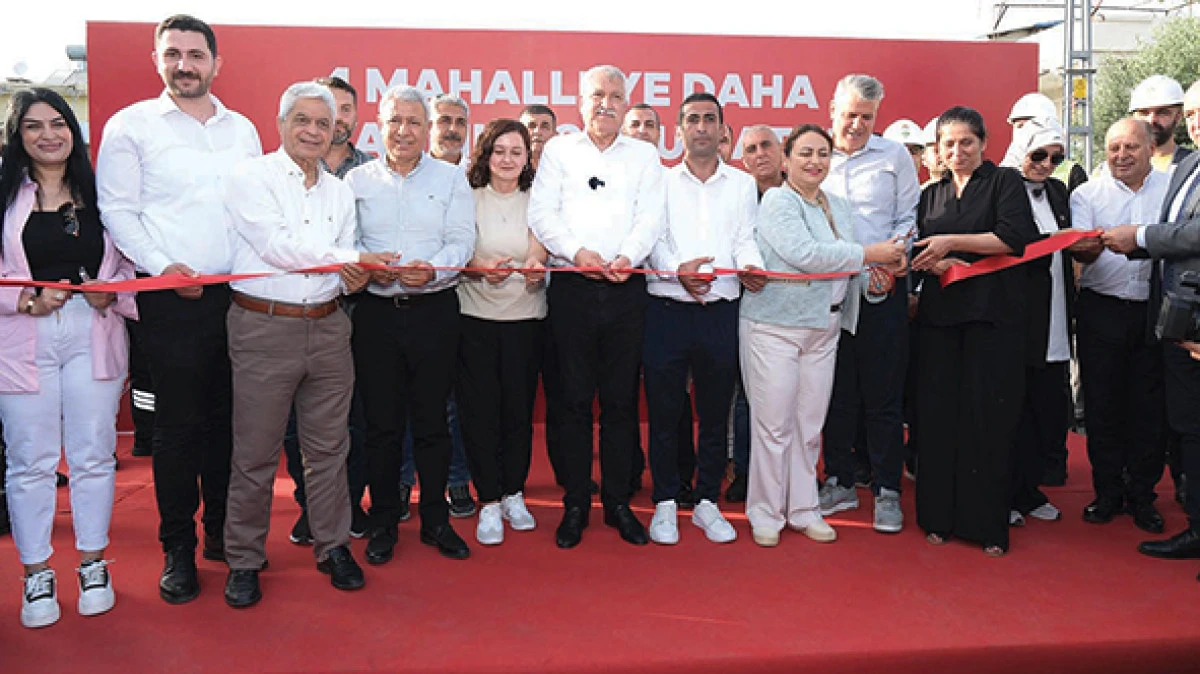  4 mahalle devasa  altyapı hizmetiyle buluştu