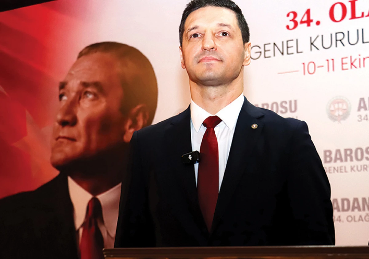 Adana Barosu&rsquo;nda Volkan B&ouml;ke  yeniden başkan se&ccedil;ildi