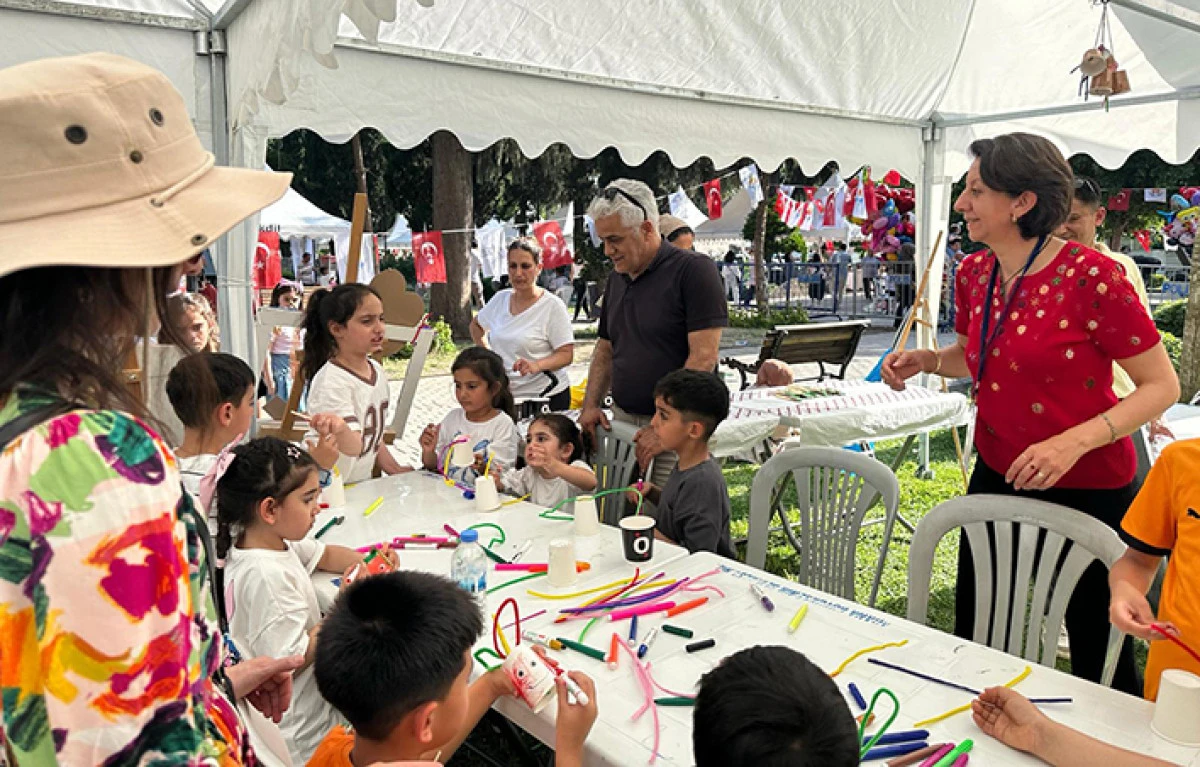 Adana &Ccedil;ocuk Festivali&rsquo;nde  &ccedil;ocuklara sıfır atık eğitimi