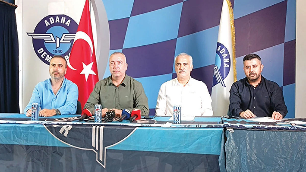 Adana Demirspor Kul&uuml;b&uuml; Başkanı Ertan Zeybek: &ldquo;Biz buraya y&ouml;netmeye değil,     kul&uuml;b&uuml; yaşatma geldik&rdquo;