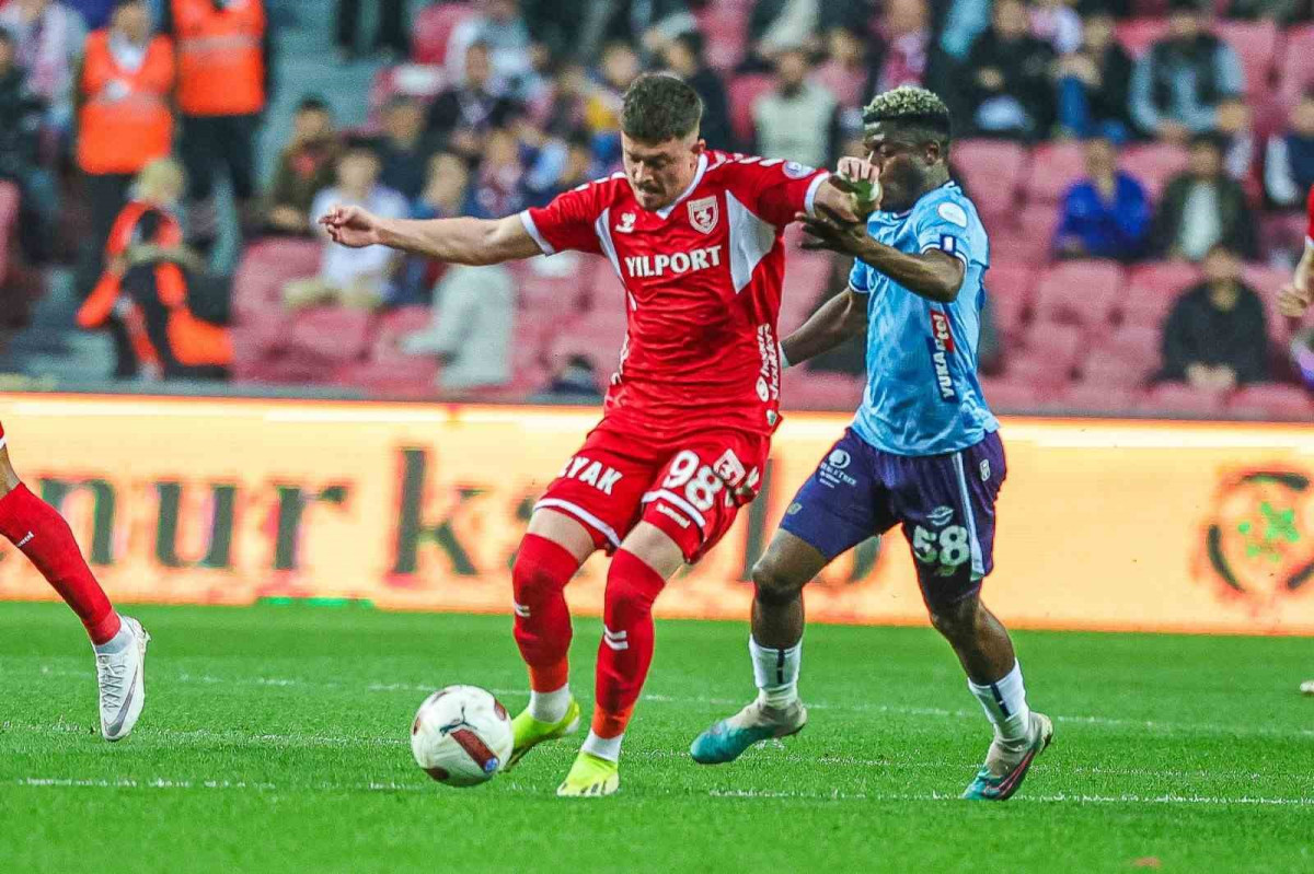 Adana Demirspor, Samsun’dan 1 puanla döndü: 1-1