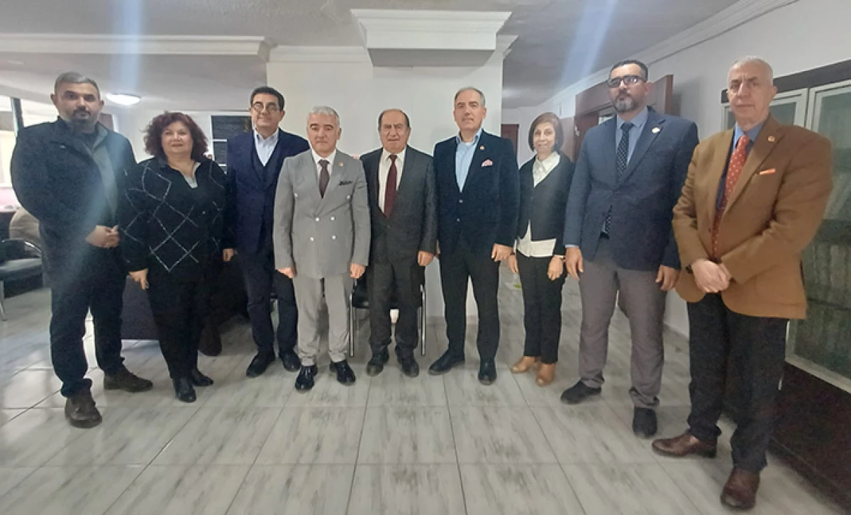 Adana M&uuml;teahhitler Birliği&rsquo;nden &Ccedil;GC&rsquo;ye ziyaret