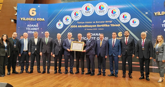 Adana Ticaret Odası'ndan tarihi başarı   &lrm;