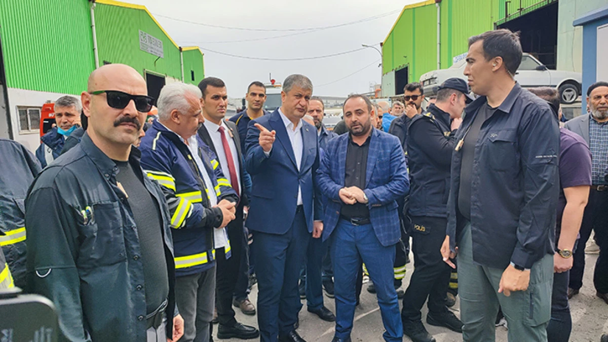 Adana Valisi Yavuz: "Yangın 5 iş yerine sirayet etti ancak &ccedil;evrelendi" 