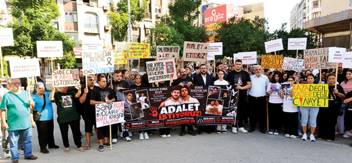 Adana'da 2 gencin &ouml;l&uuml;m&uuml;ne neden olmuştu: S&uuml;r&uuml;c&uuml;n&uuml;n tahliyesi  protesto edildi