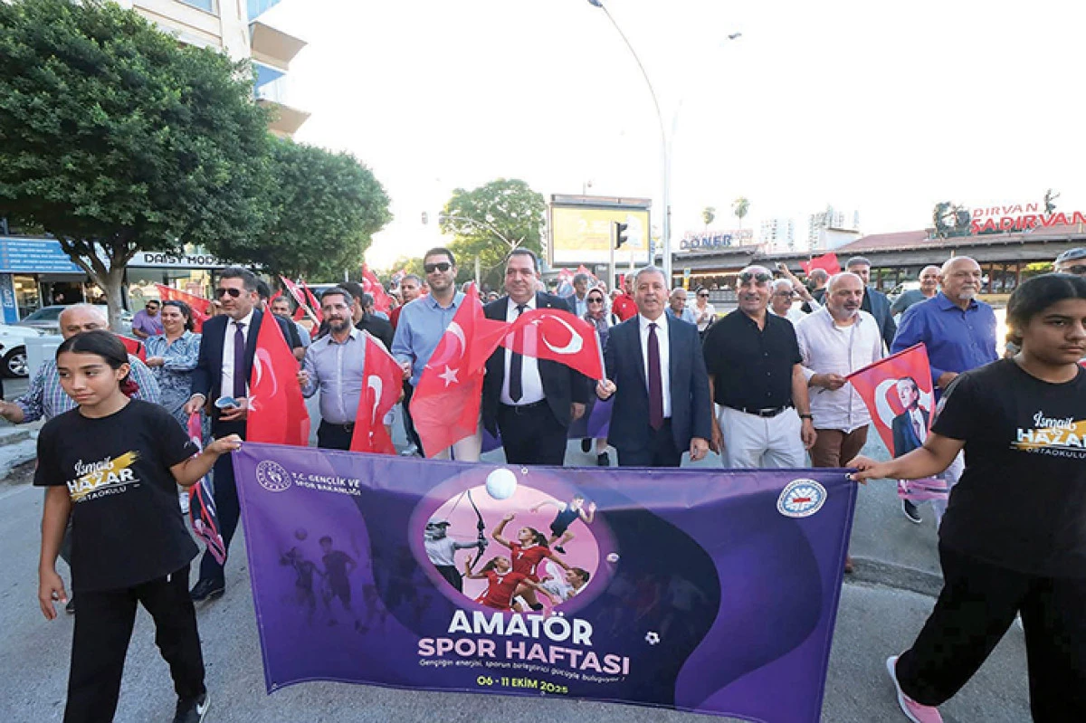 Adana'da Amatör Spor Haftası  coşkuyla başladı