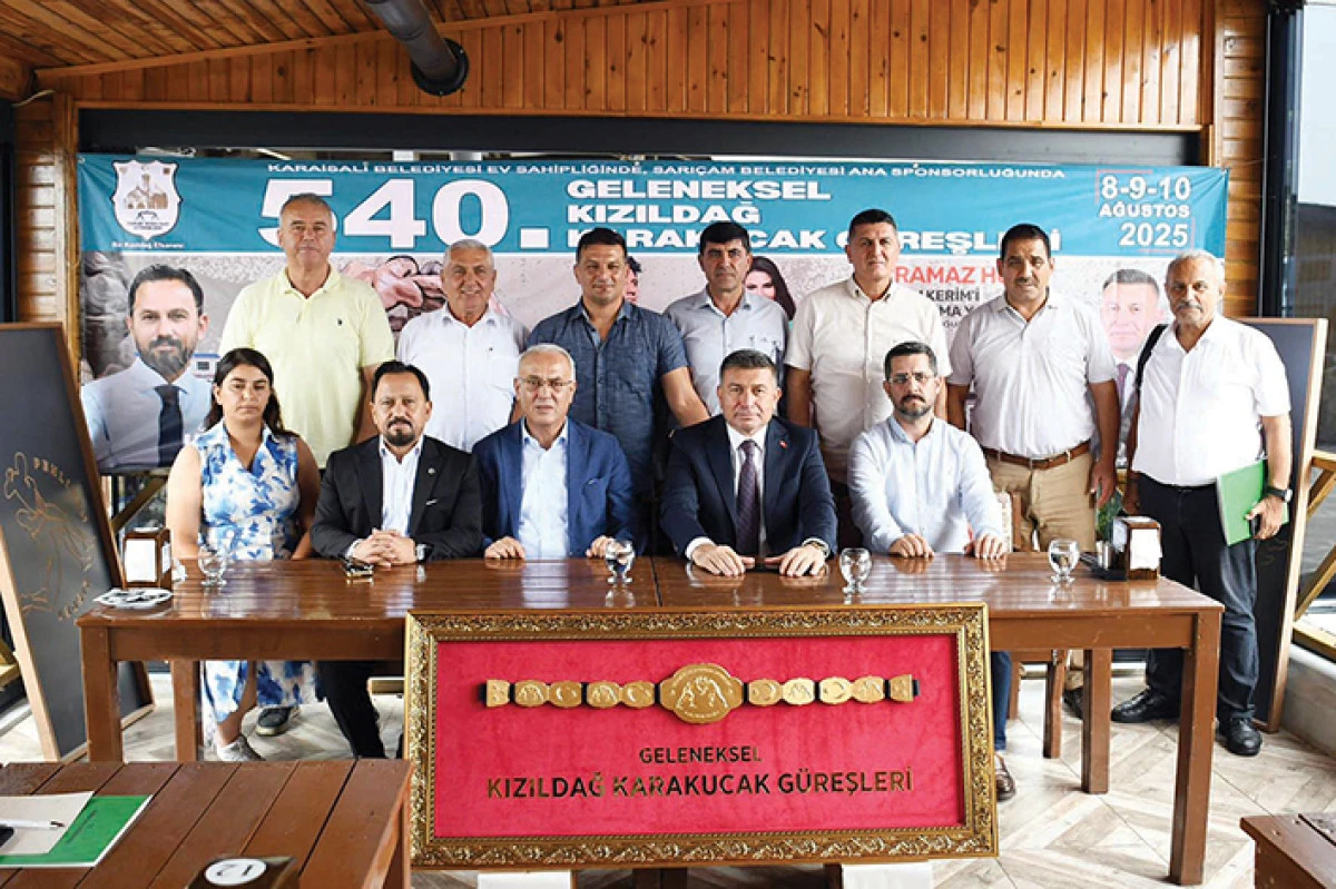 Adana’da Kızıldağ  Karakucak  Güreşleri heyecanı