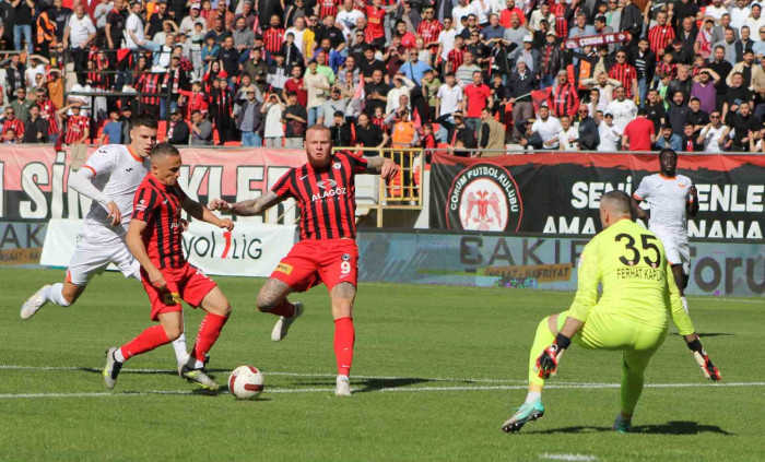 Adanaspor, Çorum'dan puansız döndü: 0-2