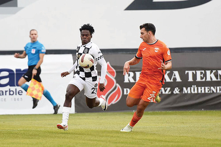 Adanaspor galibiyeti kaçırdı: 1-1