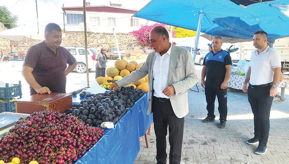 Altıok, halkın i&ccedil;inde,  sahada, hizmetin başında