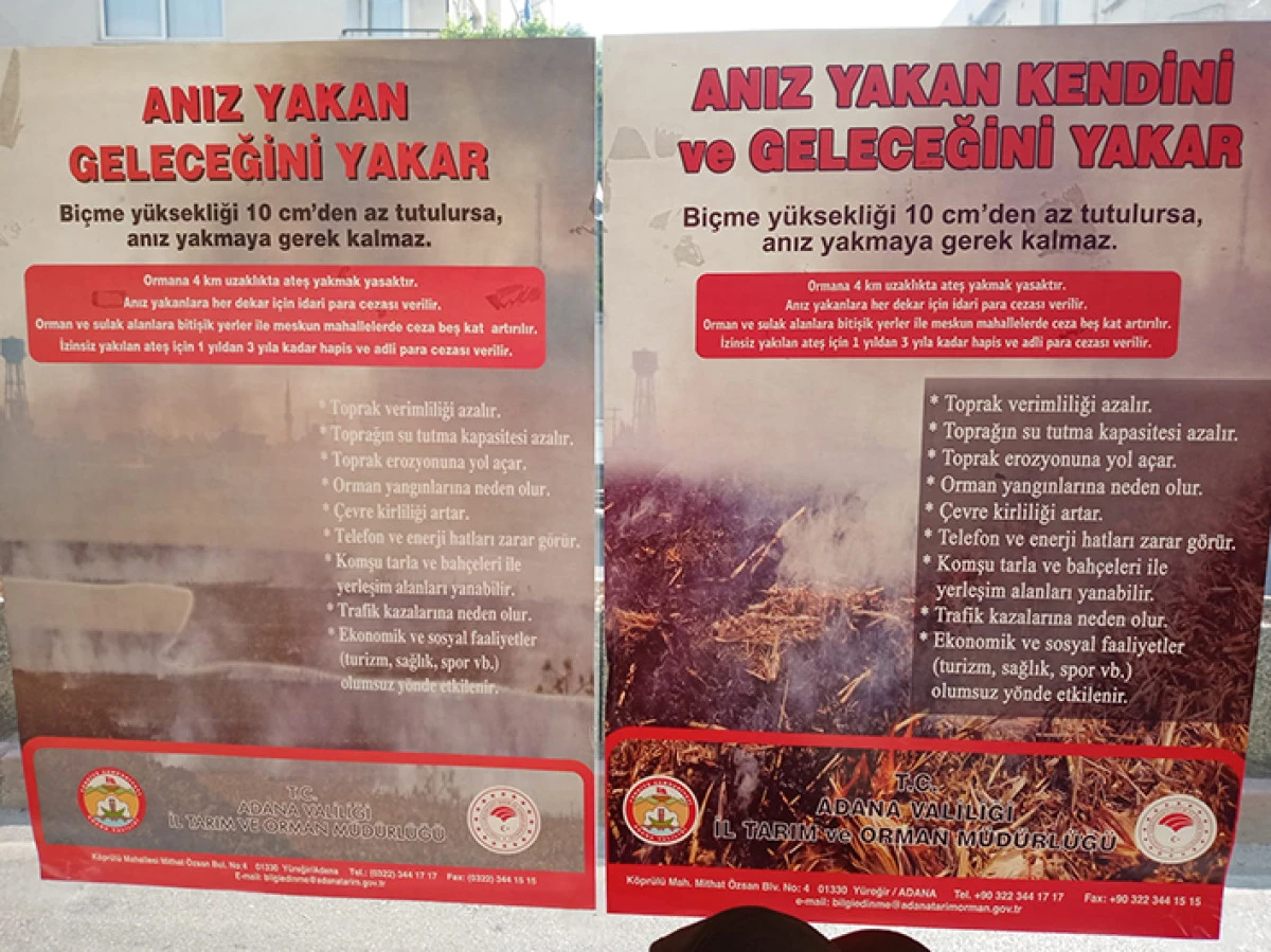&ldquo;Anız yakan kendini  ve geleceğini yakar&rdquo;