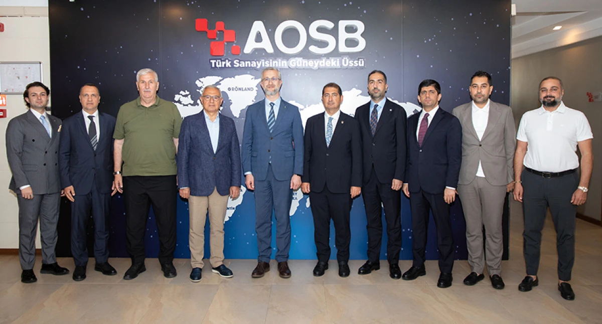 AOSB Y&ouml;netimi, Ukrayna heyetiyle işbirliği ve yatırımı g&ouml;r&uuml;şt&uuml;     
