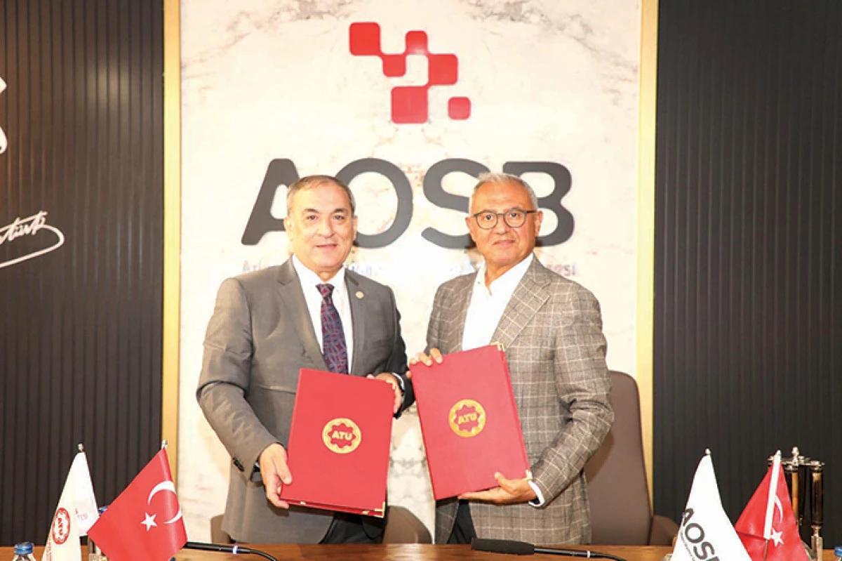  AOSB’nin Vizyonu ATÜ’nün  bilimsel gücüyle buluştu