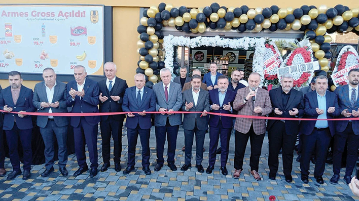 ARMES GROSS MARKET  hizmete girdi