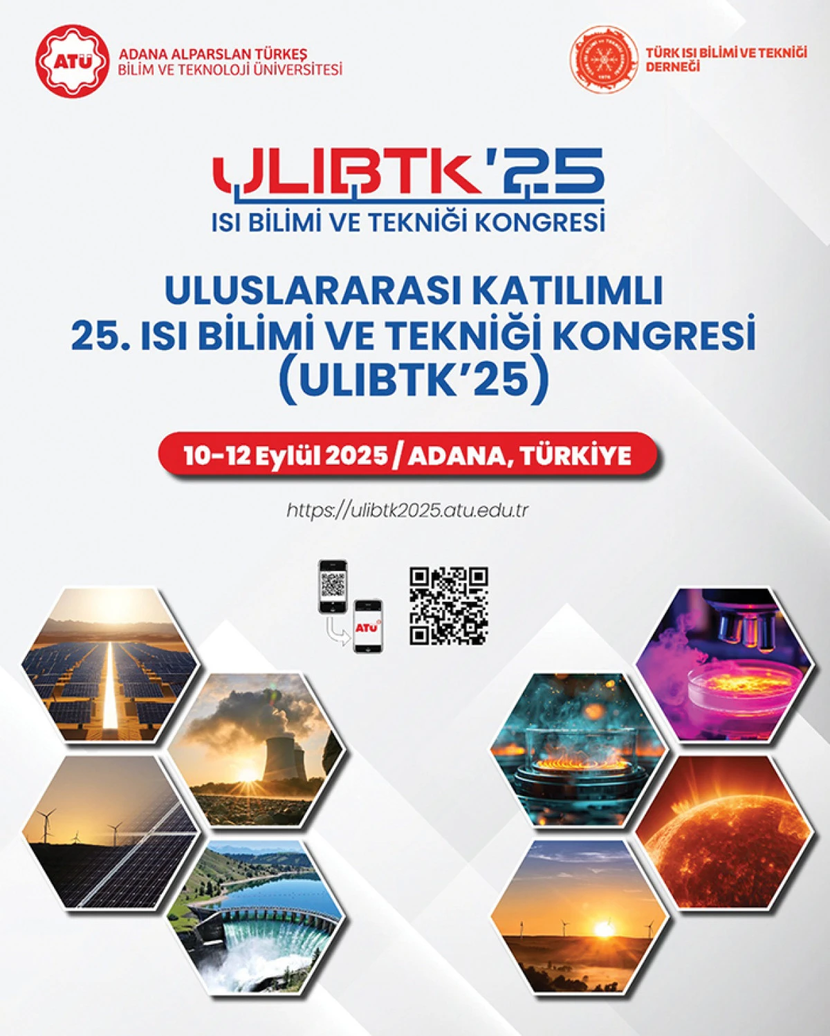  ATÜ’de “25. Isı Bilimi ve  Tekniği Kongresi” başlıyor