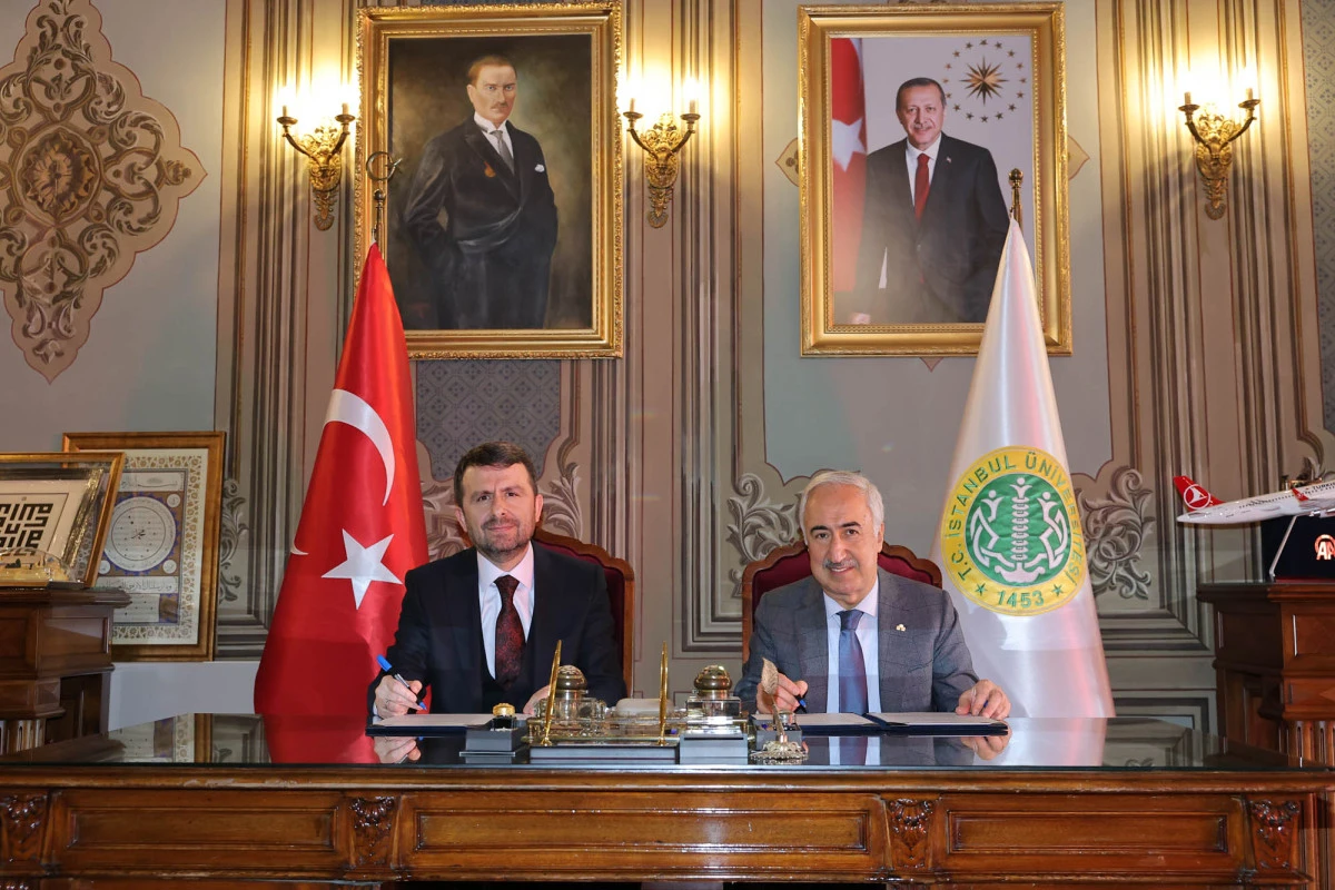 Basın İlan Kurumu ile İstanbul &Uuml;niversitesi arasında iş birliği protokol&uuml;