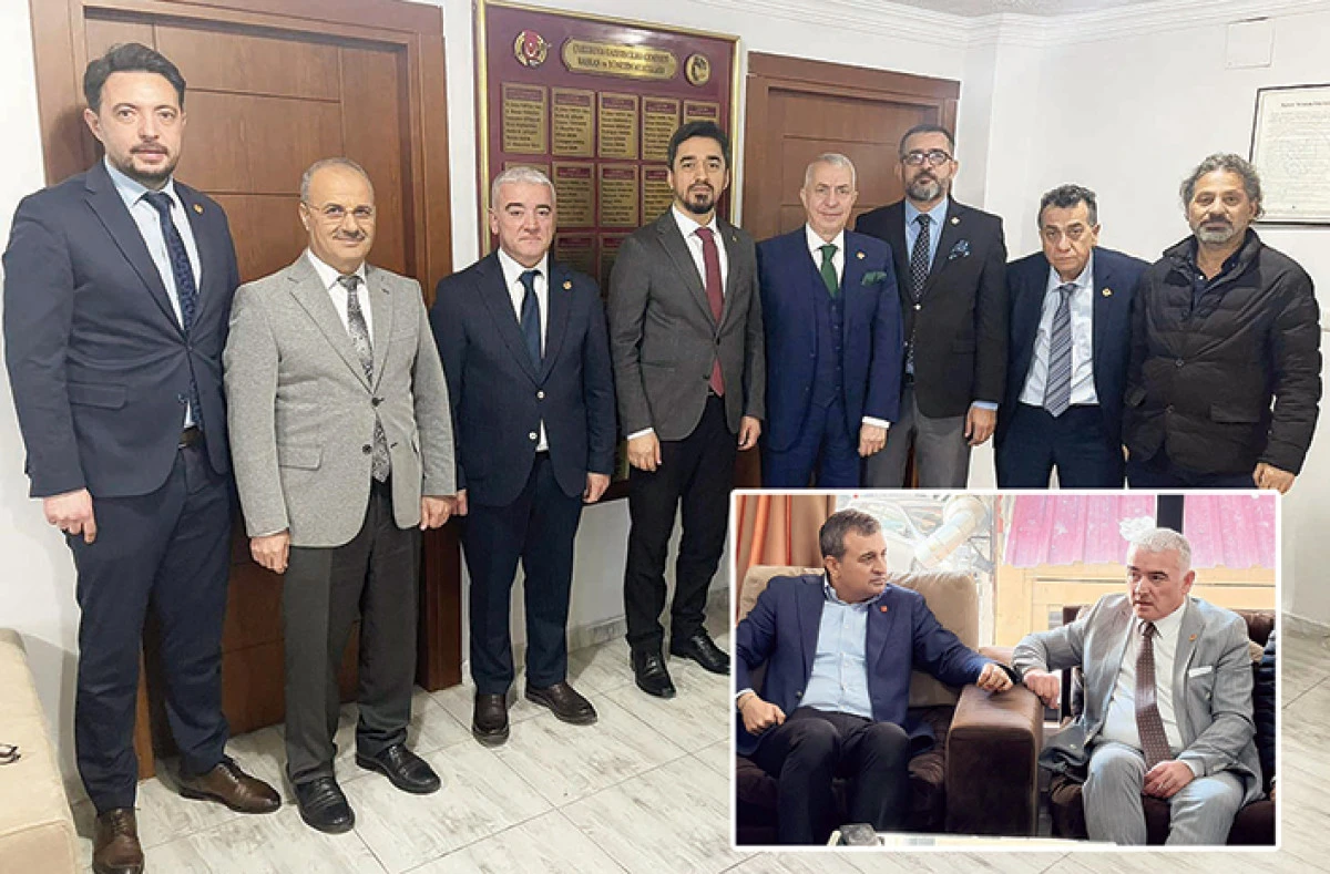 Bulut ve Yalınız&rsquo;dan &Ccedil;GC&rsquo;nin  yeni y&ouml;netimine ziyaret