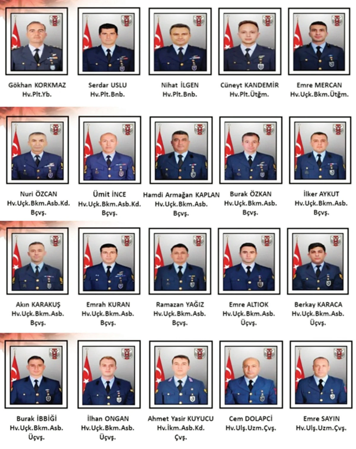 ÇGC Başkanı Cafer Esendemir: “Milletimizin kalbinde  ebediyen yaşayacaklar”