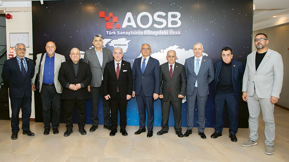 &Ccedil;GC Y&ouml;netim Kurulu AOSB&rsquo;yi ziyaret etti
