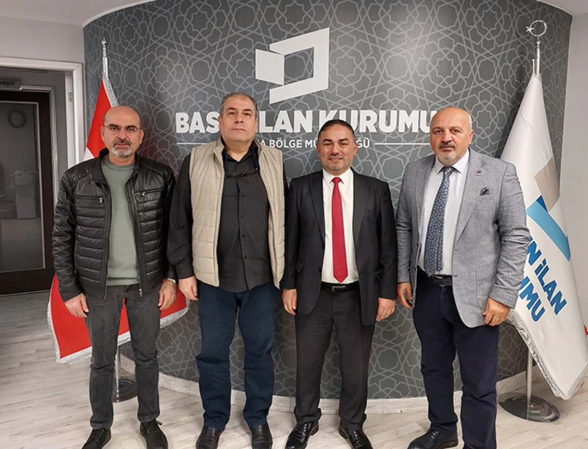 &Ccedil;ukurova Press&rsquo;ten Basın İlan Kurumu Adana B&ouml;lge M&uuml;d&uuml;r&uuml; Dr.&Ccedil;etin Oranlı&rsquo;ya ziyaret