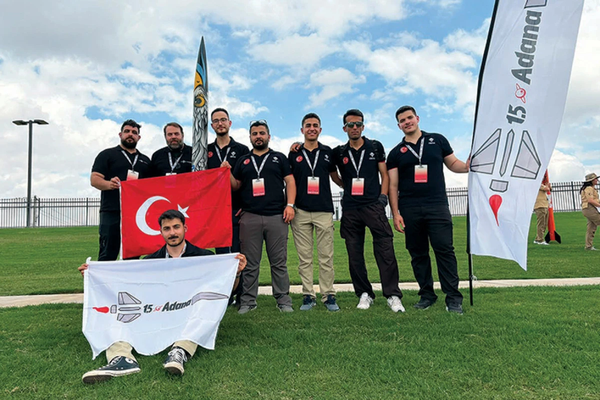 &Ccedil;ukurova &Uuml;niversitesi 1.5 Adana Roket Takımı  T&uuml;rkiye&rsquo;yi temsil ediyor