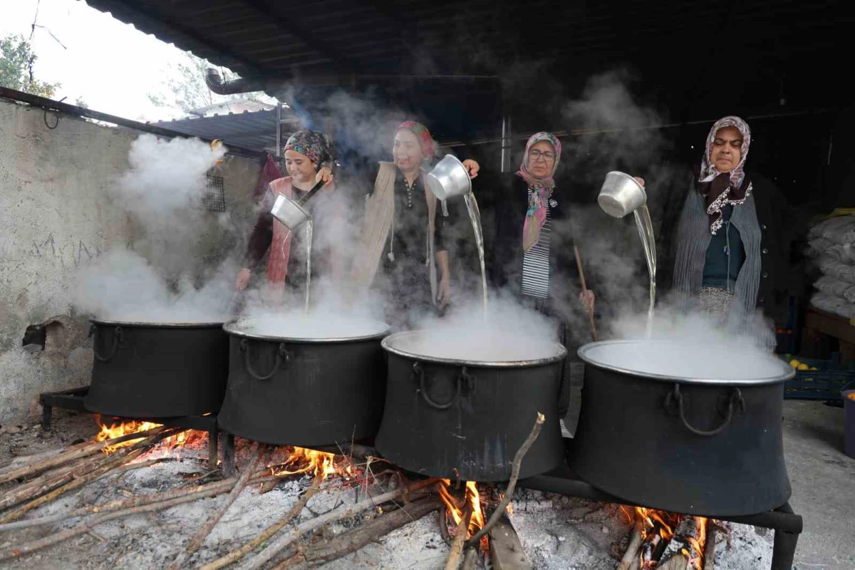 Dalında 5 TL olan turun&ccedil;, kadınların elinde kara kazanda değer kazandı 
