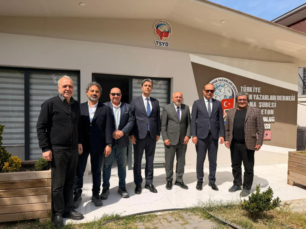 Defterdar Taner Balıkcı&rsquo;dan TSYD&rsquo;ye ziyaret