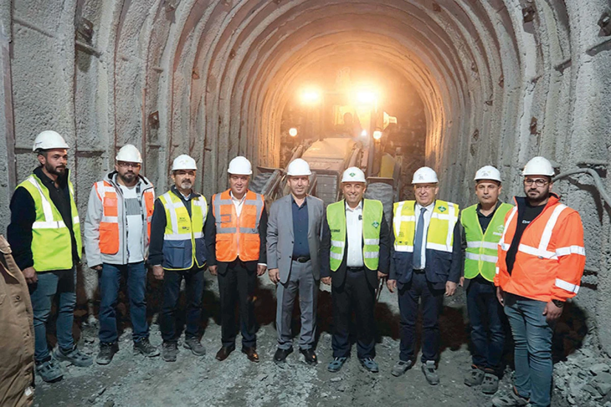    Dev proje Yedigöze  hızla tamamlanıyor