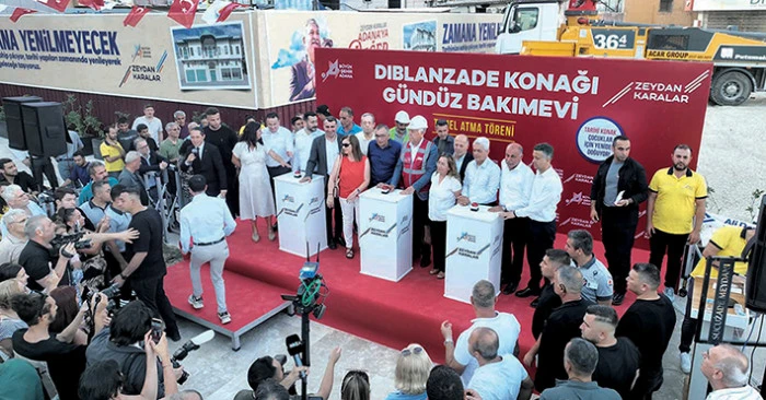 Dıblanzade Konağı’nı Gündüz Bakımevi’ne çevrilmesi projesinin temeli atıldı