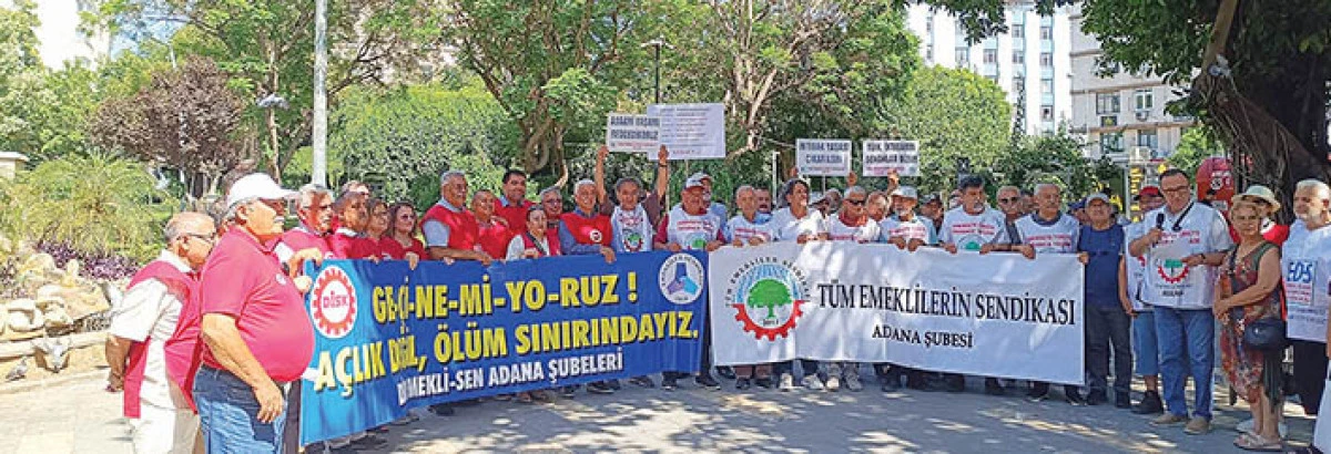 DİSK’e bağlı Devrimci Emekliler Sendikası Akdeniz Bölge Başkanı Veli Ersoy: İktidardan avanta istemiyoruz