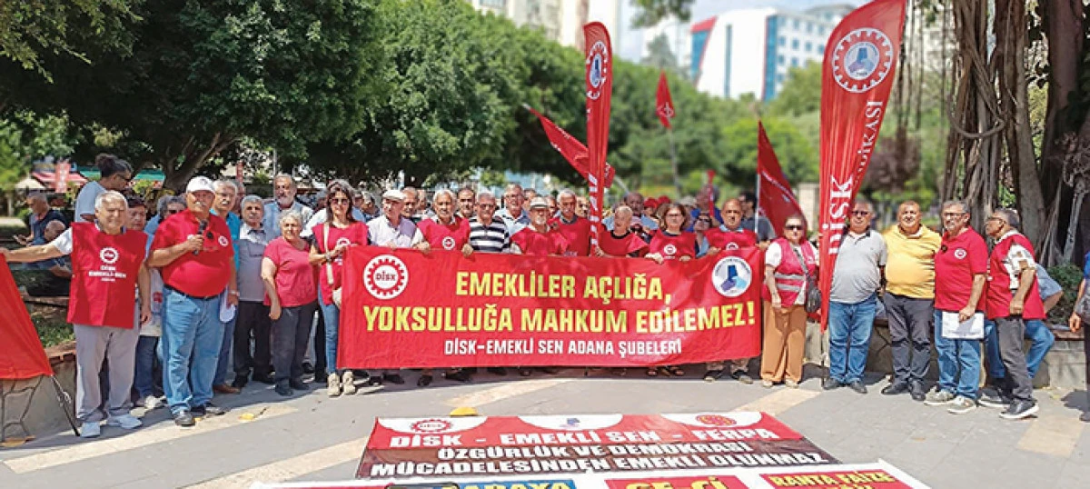 DİSK’e bağlı Emekliler Sendikası:  Sefalete mahkumuz