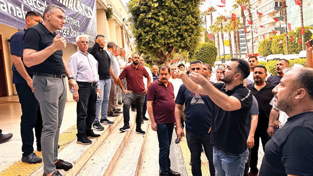 Dolmuş şof&ouml;rlerinden tepki