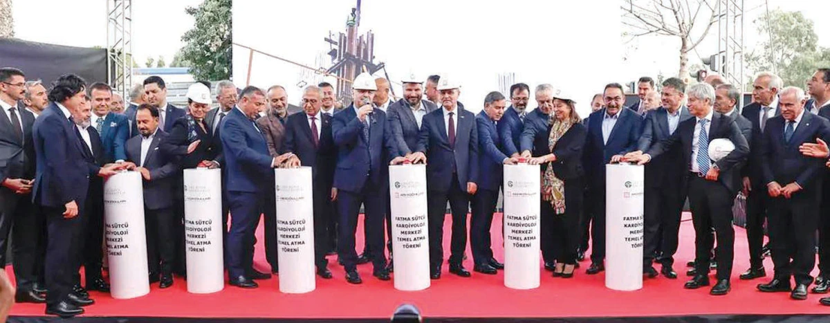 Fatma Sütcü Kardiyoloji Merkezi’nin temeli atıldı