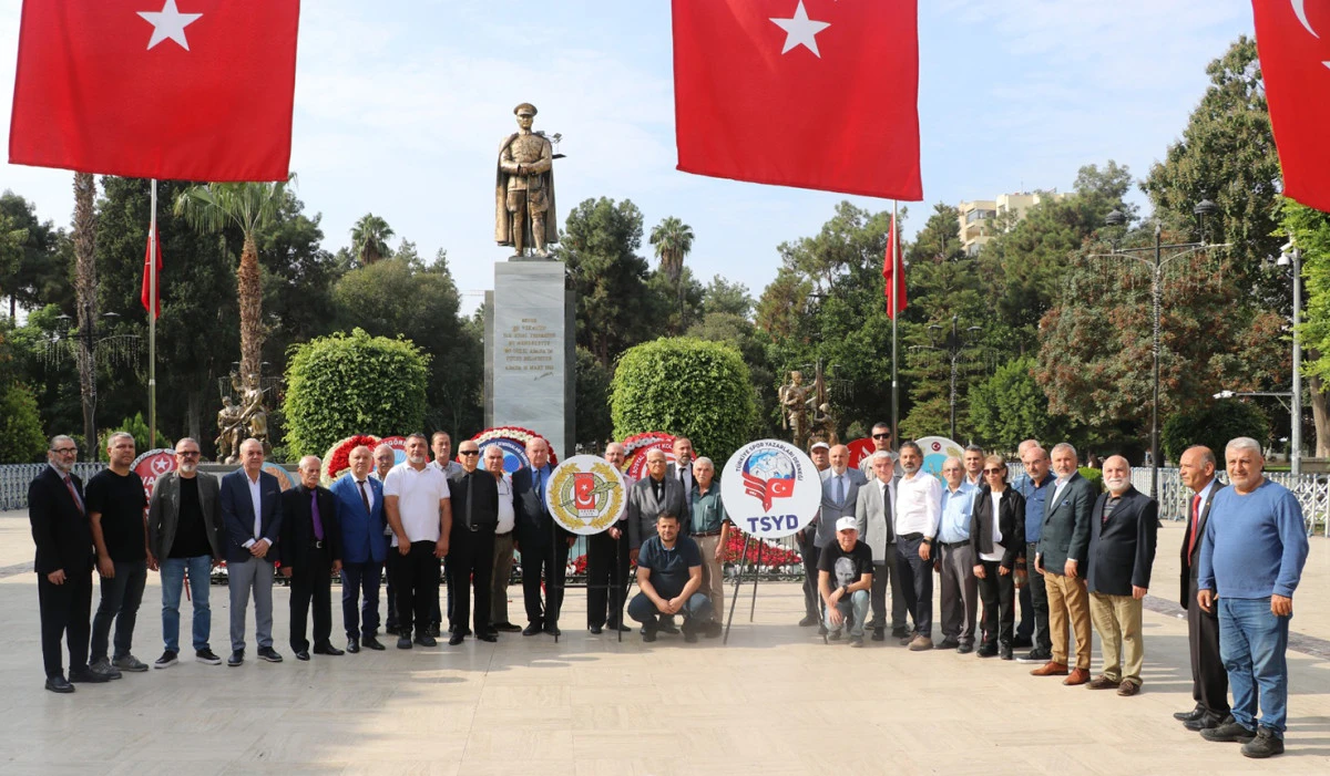 Gazi Mustafa Kemal Atatürk aramızdan ayrılışının 87.yıldönümünde ÇGC ve TSYD tarafından anıldı