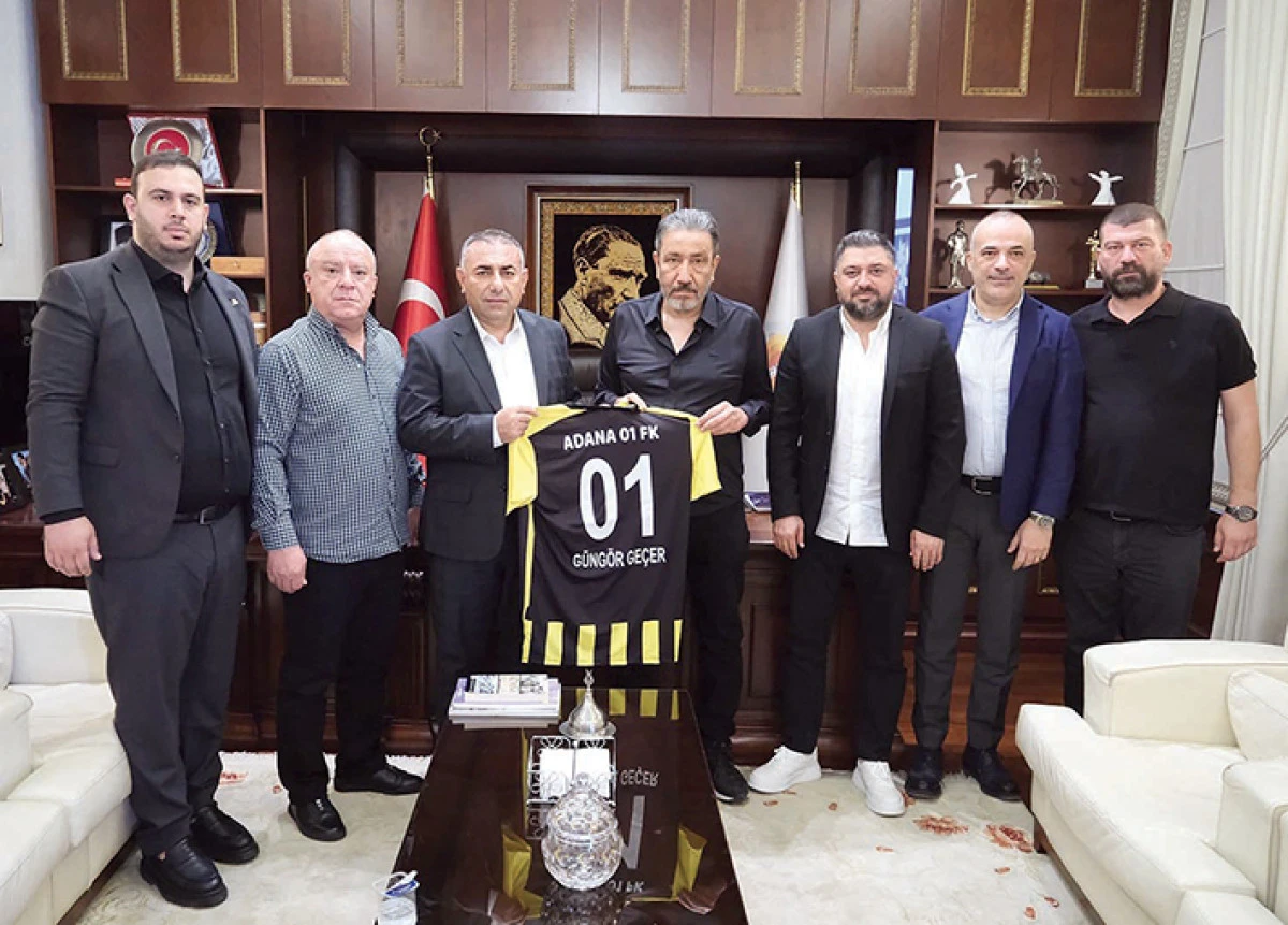 Geçer ve Demirçalı’dan  Adana 01 FK’ya destek sözü