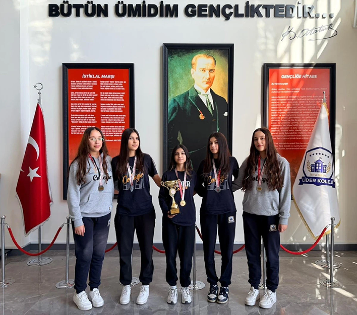  &ldquo;Her alanda lideriz!&rdquo;