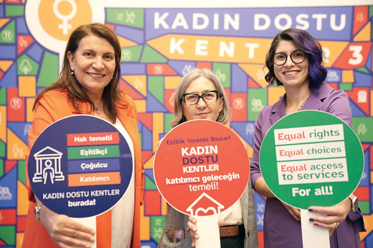 Kadın Dostu Kentler için Türkiye’nin 7 bölgesinden 25 belediye el ele verdi