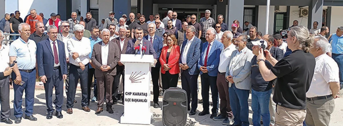  &ldquo;Karataş Devlet Hastanesi     halkındır, satılamaz&rdquo;